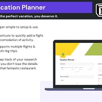 vacation-planner-notion-template-image-1 Vacation Planner Notion Template Screenshot With Key Features